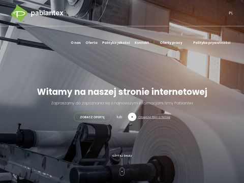 Pabiantex.com.pl tkaniny szklane