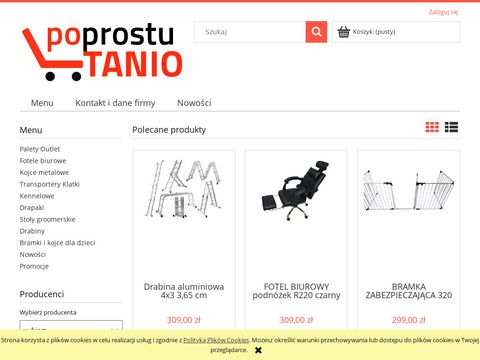 Poprostutanio.pl - importer artykułów