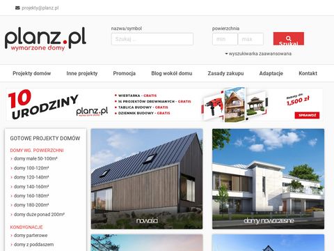 Planz.pl projekty domów