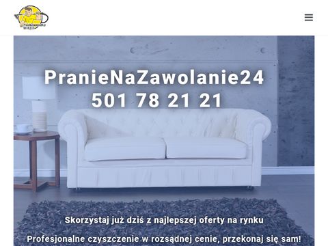Pranienazawolanie24.pl czyszczenie tapicerek