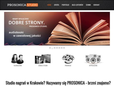 Prosonica.pl - baza lektorów