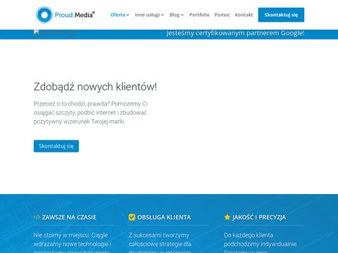 Proud Media - strony internetowe Bielsko-Biała
