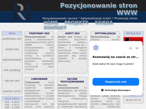 Rhornik.pl - poradnik pozycjonowania