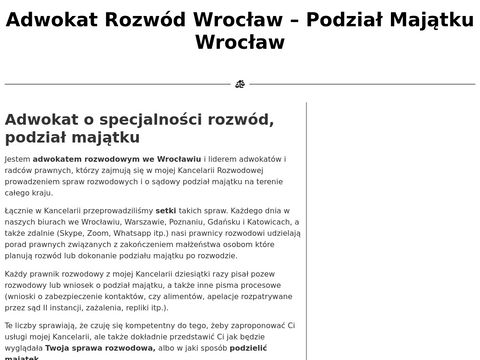 Rozwod-i-podzial-majatku.pl - Wrocław