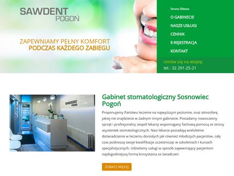 Sawdent-Pogoń implanty Sosnowiec