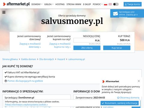 Salvusmoney.pl pożyczki z poręczycielem