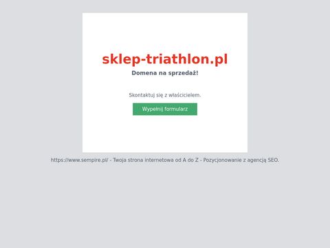 Sklep-triathlon.pl akcesoria pływackie Szczecin