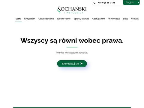 Sochanski.com - kancelaria adwokacka Kielce
