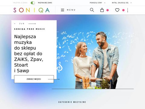 Soniqa.pl muzyka bez ZAiKS