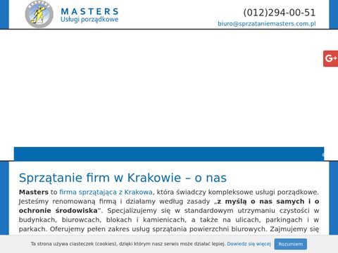 Masters Usługi sprzątania biur Kraków