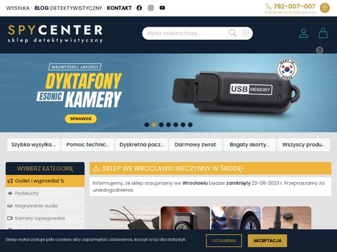 Spy-center.pl dyktafon ukryty