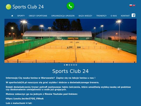 Sportsclub24.pl gra w tenisa dla każdego