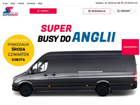 Superbusy.pl - wyślij paczki do Anglii z firmą