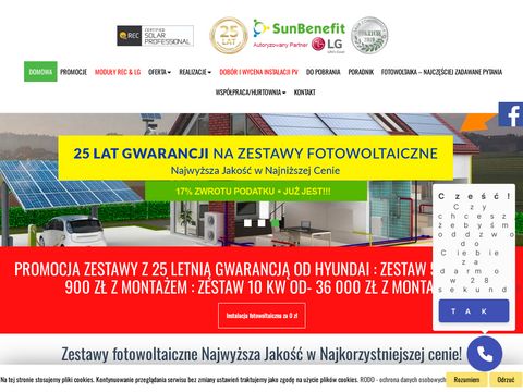 Sunbenefit.pl panele fotowoltaiczne Bielsko