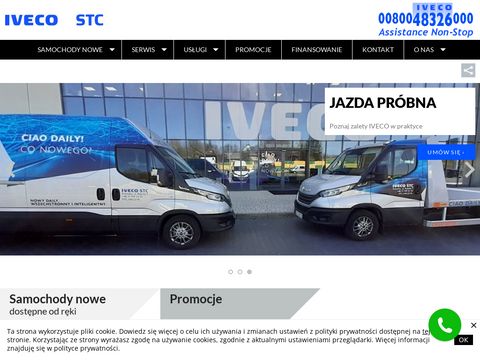 SSTC Sp. z o. o. samochody Iveco Podkarpacie
