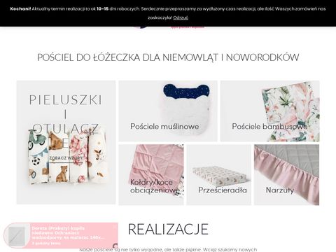 Szwalniasnow.pl - pościel dla dzieci