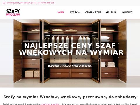 Szafywroclaw24.pl na wymiar indeco