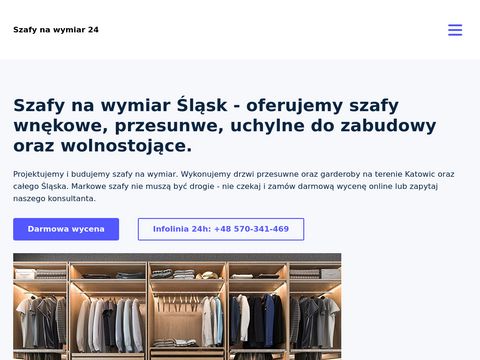 Szafynawymiar24.pl wnękowe
