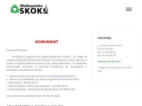 Wielkopolskaskok.pl usługi finansowe