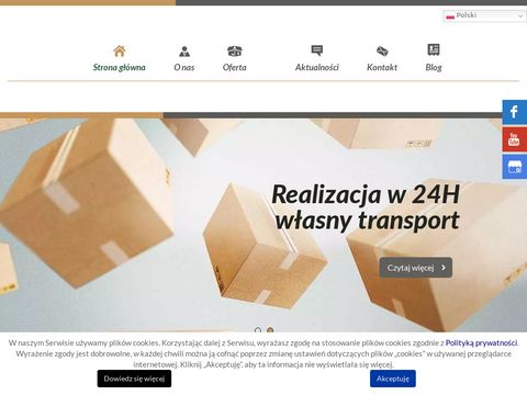 Wok-kartony.pl Wytwórnia Opakowań Kartonowych