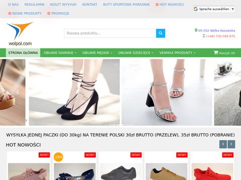 Wolpol.com hurtownia butów online