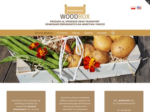 Wood-box.com.pl skrzynki drewniane