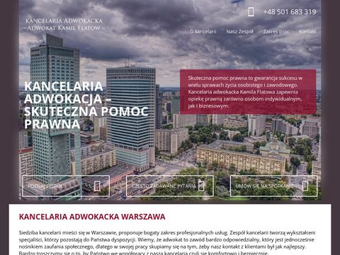 Adwokatfhfwarszawa.pl kancelarie adwokackie
