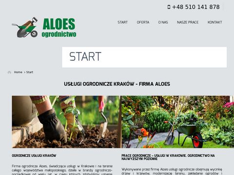 Aloesogrody.pl formowanie żywopłotów małopolska