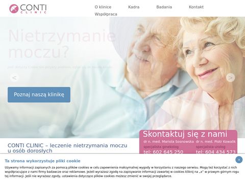 Conti Clinic badania urodynamiczne Poznań