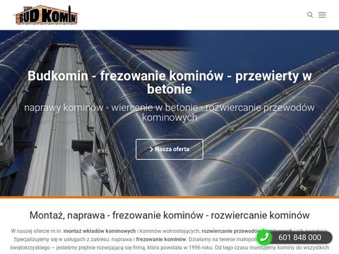 Budkomin.pl montaż kominów