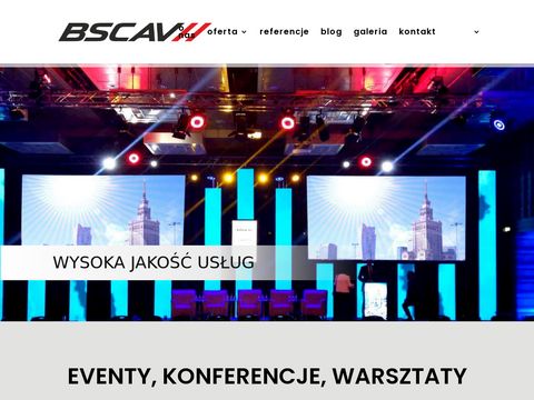 BSC AV obsługa konferencji Warszawa