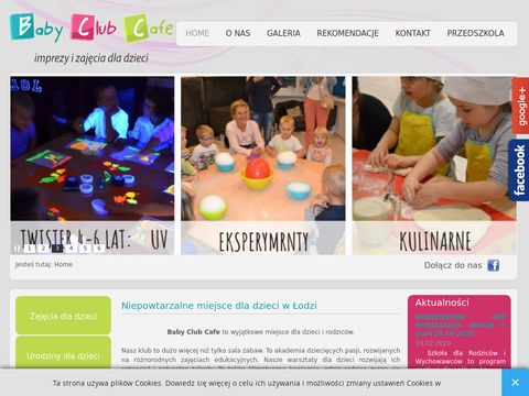 Baby Club Cafe urodziny dla dziecka Łódź