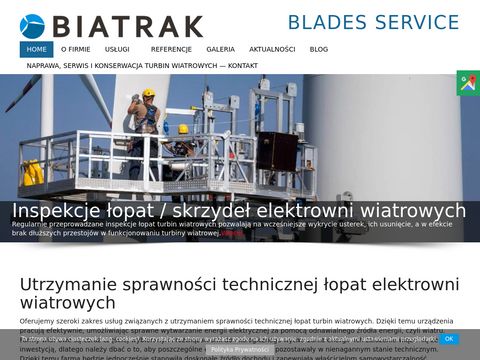 Biatrak.pl - serwis łopat wiatrowych