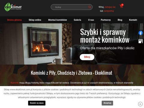 Ekoklimat.com.pl - kominki Wałcz