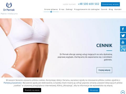 Dr Pernak liposukcja brzucha gdańsk