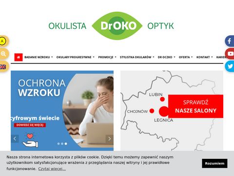 Droko.pl okulary progresywne Legnica