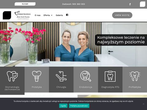 Dentystakaminska.pl stomatologia