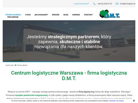D.M.T firmy logistyczne Warszawa