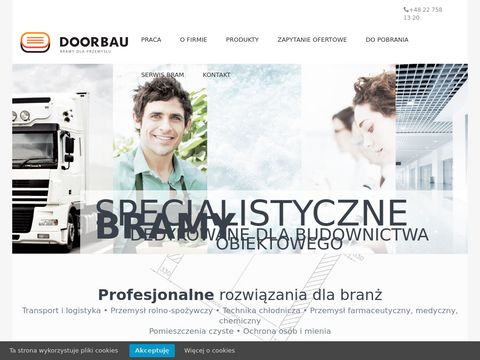 Doorbau.pl bramy dedykowane dla przemysłu