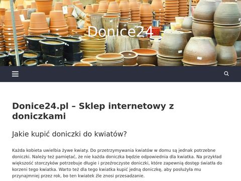 Donice24.pl ceramiczne w sklepie