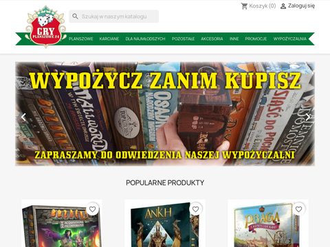 Gryplanszowe24.pl gry na prezent