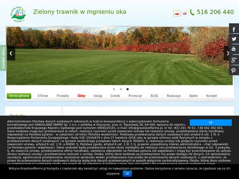 Grasslandfarms.pl - trawa z rolki