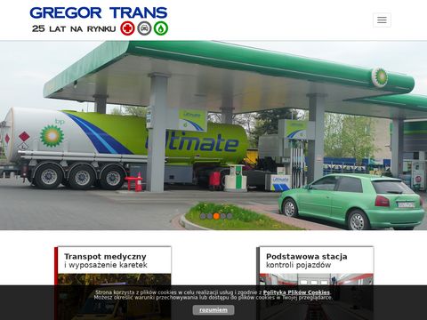 Gregortrans.pl transport sanitarny, medyczny chorych
