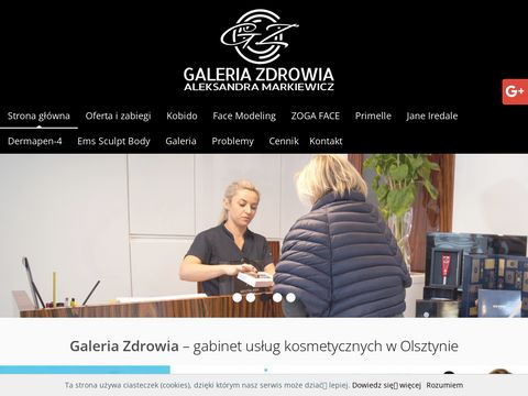 Galeriazdrowia.olsztyn.pl gabinet urody Olsztyn