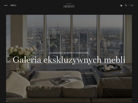 Galeria.heban.pl ekskluzywne meble Warszawa