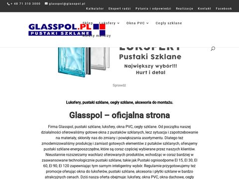 Glasspol.pl szkło luksfery fusing, Luksfery Ei 30