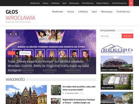 Gloswroclawia.pl regionalny serwis informacyjny