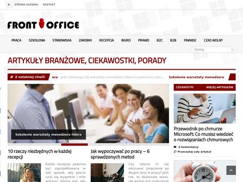 Front-office.pl - poradnik przedsiębiorcy