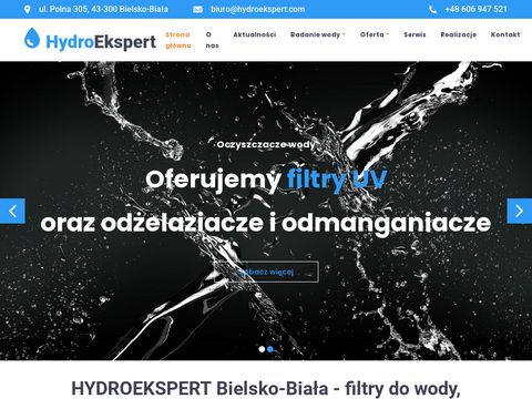 Hydroekspert serwis urządzeń uzdatniających Bielsko