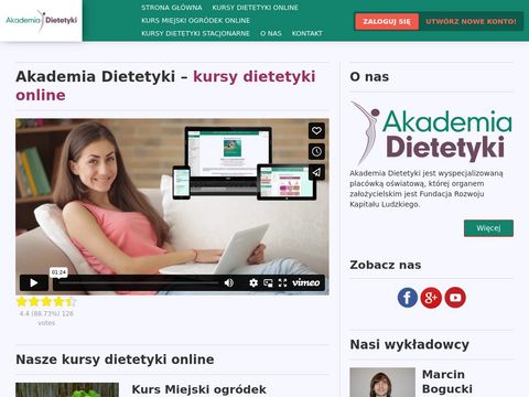 Kursdietetyki.pl zasady żywienia dzieci